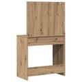 vidaXL Toaletný stolík Remeselný dub 78,5 x 41 x 135 cm