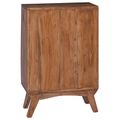 vidaXL Rošt Hnedá 60 x 30 x 90 cm Masívne obnovené drevo