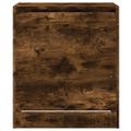 vidaXL Botník dymový dub 60x42x69 cm spracované drevo