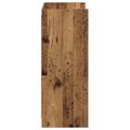 vidaXL Skriňa na topánky Staré drevo 48 x 36 x 92 cm Kompozitné drevo