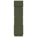 vidaXL Kŕmidlo pre kurčatá Olivová zelená 13 x 12 x 51 cm