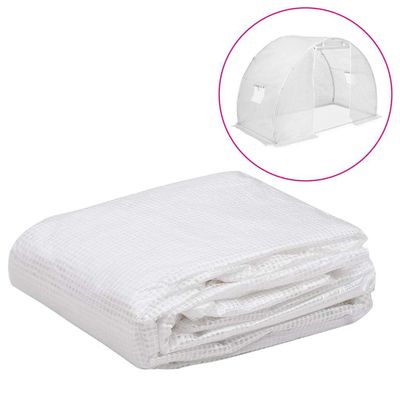 vidaXL Náhradná plachta na skleník (4,5 m²) 3x1,5x2 m, priehľadná
