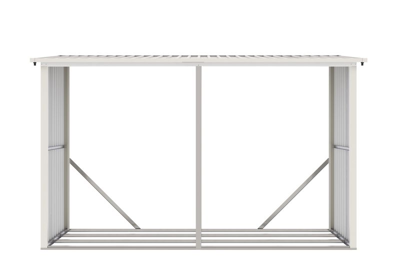 Prístrešok na drevo G21 WOH 682 - 302 x 119 cm, zelený