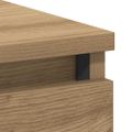 vidaXL Stôl Artisan Dub 90x45x76 cm Konštruktérske drevo