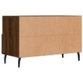 vidaXL TV skrinka hnedý dub 80x36x50 cm spracované drevo