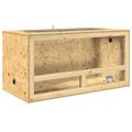 vidaXL Terárium Hnedá 100 x 50 x 100 cm OSB