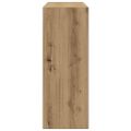 vidaXL Konzolový stolík Artisan Dub 78x30x80 cm Konštruktérske drevo