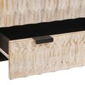 vidaXL Highboard s dverami Biele umývanie dokončenie 60 x 33 x 100 cm
