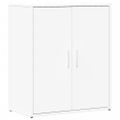 vidaXL Komody 2 ks biele 60x31x70 cm kompozitné drevo
