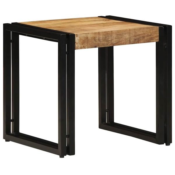 vidaXL Konferenčný stolík Hnedá 40 x 40 x 38 cm Masívne mango drevo