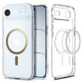 Puzdro Spigen Ultra Hybrid Mag Magsafe pre iPhone 17 Air priehľadné/zlaté