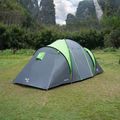 Rodinný stan NILS Camp NC6431 Highland IV zelený/sivý