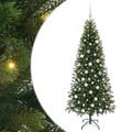 vidaXL Umelý vianočný stromček Zelená 180 cm PE a PVC