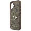Etui Guess 4G Big Logo do iPhone 17      brązowy