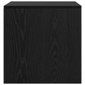 vidaXL Konferenčný stolík 3 ks Čierny dub 45 x 45 x 45 cm