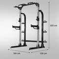 Multifunkčný posilňovací stojan - Power Rack HMS KLT5432