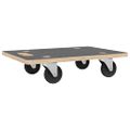 vidaXL Transportné vozíky 2 ks, obdĺžnikové 50x35x11,5 cm 250 kg
