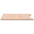 vidaXL Stolová doska 110x(50-55)x1,5 cm masívny buk