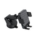 XO car holder WX043 with wireless inductive charger black 15W with suction cup