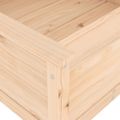 vidaXL Záhradný kvetináč 82,5x82,5x39 cm borovicový masív