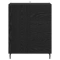 vidaXL Servírovacia skriňa so zásuvkou Čierny dub 69,5 x 34 x 90 cm