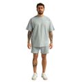 Tričko Oversized Limitless Eucalypt - GymBeam, veľkosť XXXL, veľkosť oblečenia XXXL