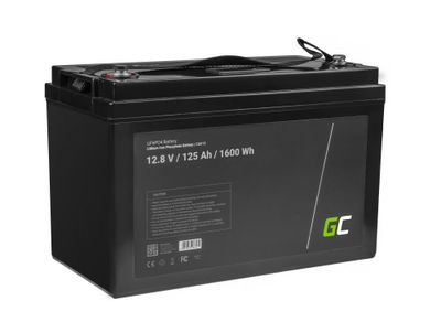 Green Cell CAV13 LiFePO4 batéria 12V 12.8V 125Ah