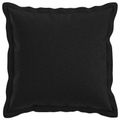 vidaXL Poťah na podložku 2 pcs HOUTEN Čierna 35 x 35 cm Falošný ľan