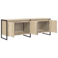 vidaXL TV skrinka 140 x 36 x 49.5 cm Sonoma Kompozitné drevo