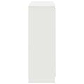 vidaXL Komoda so zásuvkami, biela 100,5x35x98,5 cm, kompozitné drevo
