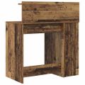 vidaXL Stôl Staré drevo Kompozitné drevo 90 x 48 x 101,5 cm