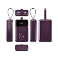 Power banka Forever Vibe-TB65 PD QC 65W 20000 mAh tmavá čerešňová