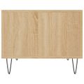 vidaXL Konferenčný stolík dub sonoma 60x50x40 cm kompozitné drevo
