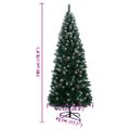 vidaXL Umelý vianočný stromček s 300 LED 180 cm