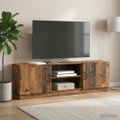 vidaXL TV skrinka Staré drevo 150 x 31 x 47 cm Kompozitné drevo