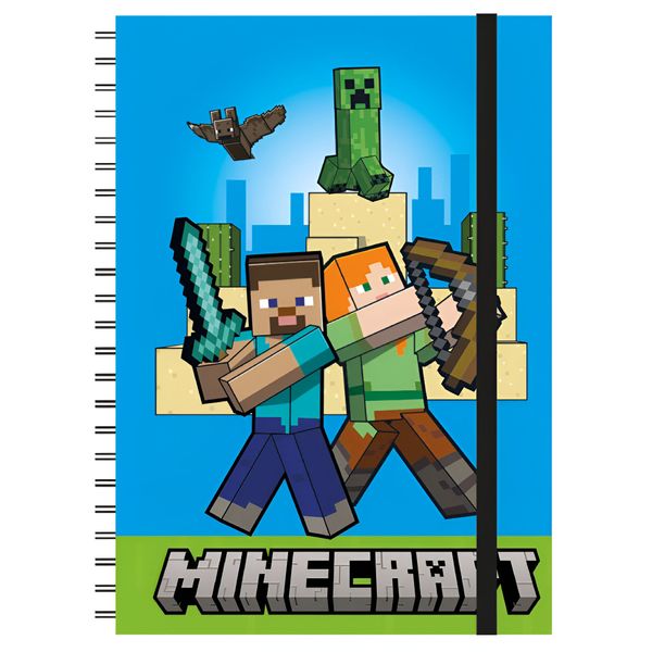 Zápisník Minecraft - postavy
