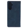 Obal Smart Suede pre Samsung Galaxy A56 5G námornícka modrá