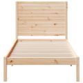 vidaXL Extra dlhá posteľ bez matraca 100x220 cm masívne drevo