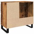 vidaXL Skrinka do kúpeľne staré drevo 65x33x60 cm kompozitné drevo