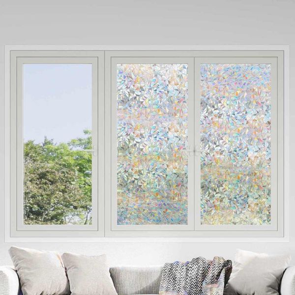 vidaXL Statická fólia na okná Priehľadná 45 x 500 cm PVC