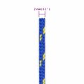 vidaXL Lodné lano modré 2 mm 50 m polypropylén