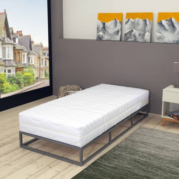 vidaXL Matrac 100x200 cm, 7-zónový, taštičkové pružiny 20 cm, H3