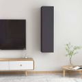 vidaXL TV skrinky 2 ks, sivé 30,5x30x60 cm, kompozitné drevo