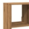 vidaXL Knižnica dub artisan 100x33x156,5 cm kompozitné drevo