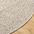 vidaXL Koberec ZIZUR Krémová 150 x 80 cm Polypropylén