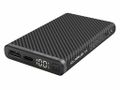 KLARUS K5 powerbank 10.000 mah, uhlíkové vlákno, rýchle nabíjanie
