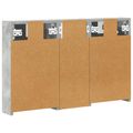 vidaXL Set kabinetov do kúpeľne 3 ks 80 x 10,5 x 50 cm