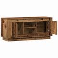 vidaXL TV skrinka 102 x 35 x 45 cm Staré drevo Kompozitné drevo