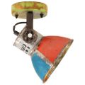 vidaXL Industriálne nástenné lampy 2 ks recyklované 17x24 cm E27