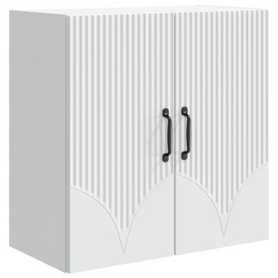 vidaXL Nástenná skrinka Biela 59 x 31 x 60 cm Kompozitné drevo
